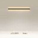 1 Light Minimalism Style Linear Shape Metal Wall Lighting Fixtures