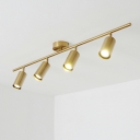 Creative Metal Track Ceiling Spotlights for Living Room and Cloakroom