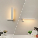 Rectangle LED Wall Mounted Light Fixture Minimalism Metal for Living Room