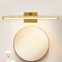 Post Modern Minimalist Aluminum Alloy LED Vanity Light for Bathroom and Dressing Table