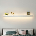 LED Linear Wall Mounted Light Fixture Minimalism for Bedroom