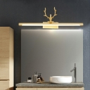 Contemporary Style Creative LED Antler Vanity Light for Bedroom