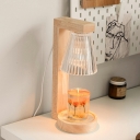 Modern Lighting LED Creative Timing Dimming Wood Desk Lamp for Living Room
