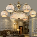Modern Style Unique Shape Metal Chandelier Pendant Light for Living Room
