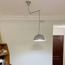 1 Light Modern Style Metal Simple Hanging Pendant Lights for Dining Room