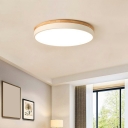Contemporary Simple LED Pendant Light with Round Shape for Living Room