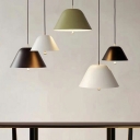 1 Light Modern Metal Unique Shape Hanging Pendant Lights for Dining Room