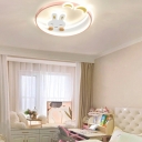 Modern Style Ceiling Light  Nordic Style Rudder Flushmount Light for Kid's Bedroom