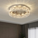 Nordic Style Chandelier Glass Round Pendant Light for Dining Room