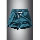 Summer Slim Fit Sports Pants Plain Sporty Shorts Elasticated Waistband With A Drawstring Fastening