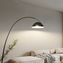 Contemporary Style Simple Floor Lamp with Black Shade  Floor Lamp for Living Room