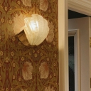 American Style Shell Shape Wall Light Metal Wall Lamp for Bathroom
