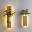 LED  Wall Light Wooden Wall lamp for Living Room and Hallway Stairs