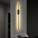 Tubes Modern Wall Mounted Light Fixture Aluminum for Living Room