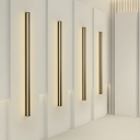 Modern Acrylic Linear LED Vanity Light with Integrated LED and Shimmering Acrylic Shade