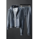 Long Sleeve Hooded Sportswear Men’s Loose Fit Casual Outfit