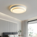 Modern Acrylic LED Bulb Flush Mount Ceiling Light for Residential Use with 1 Light