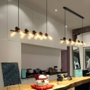 Metal Industrial LED Island Light with Adjustable Hanging Length