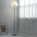 Elegant Metal Floor Lamp with Acrylic Shade for Modern Home Decor