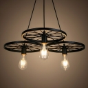 Stylish Industrial Pendant Light with Adjustable Hanging Length