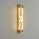 Modern Acrylic 3-Light LED Bulbs Wall Sconce With Ambient Light-Shading - Residential Use Wall Lamps