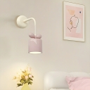 Modern Resin 1-Light Wall Lamp with Metal Shade and Third Gear Color Temperature