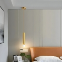 Modern Metal Pendant with LED Bulbs, Adjustable Hanging Length, and Acrylic Shade