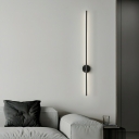 Modern Hardwired Silica Gel 1-Light LED Wall Lamp with Up & Down Shade