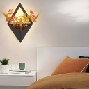 Sleek Stainless Steel LED Wall Lamp with Acrylic Shade for Modern Home Decor