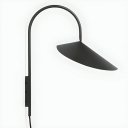 Sleek Modern LED Wall Lamp with Iron Shade - Perfect for Residential Use