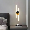 Modern Wall Lamp with Rocker Switch - Acrylic Shade, Easy Assembly