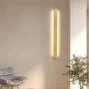 Modern WoodWall Lamps & Sconces with Acrylic White Shade (2 Lights)