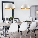 Sleek Contemporary Metal Pendant on Cord Mount for Modern Homes