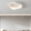 Modern Dimmable LED Flush Mount Ceiling Light with Acrylic Shade