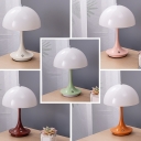 Rechargeable Metal LED Table Lamp with Dimmable Warm/White/Neutral Light for Residential Use