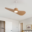 Sleek Modern 42 Inch Ceiling Fan with Dimmable LED Light and Adjustable Hanging Length
