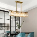 Modern Style 4-Light Industrial Island Pendant for livingroom