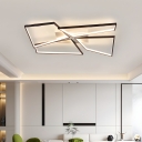 Modern LED Close To Ceiling Light with Silicone Shade for living room