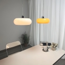 Modern Metal Pendant Light with Adjustable Hanging Length for Living Room