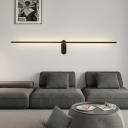 ADEVENIO Modern LED Wall Sconces with Warm Light and Acrylic Shade