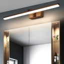 Stylish Metal LED Vanity Light with Acrylic Shade for Modern Homes
