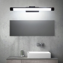 Coffee Metal Vanity Light with Plastic Ambient Shade for Bathroom