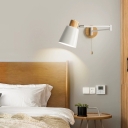 Contemporary Metal 1-Light Wall Lamp with Modern LED Lighting