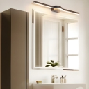 Industrial Metal LED Vanity Light with Acrylic Shade for Dining Room, Living Room and Kitchen