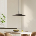 Modern Metal Pendant with LED Bulb and Acrylic Shade for Residential Use