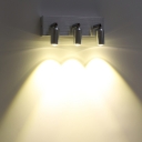 Contemporary Wall Sconce with LED Aluminum Shade for Relaxing Home Atmosphere and Residential Use