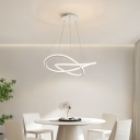 Contemporary Adjustable Hanging Length Chandelier for Living Room