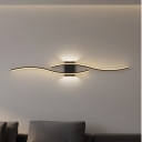 Fashionable LED Metal Wall Lamp with Ambient Acrylic Shade and No Assembly Required
