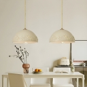 Contemporary 1-Light Pendant Light with Adjustable Hanging Length for Bedroom
