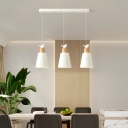 3 Lights Variable Suspension Length Down Pendant Light Fixture for Kitchen Island